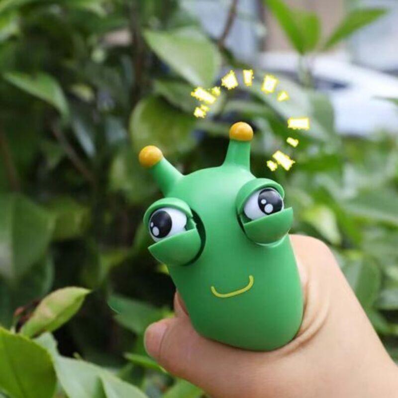 Vegetable Wor Mischievous Insect Trick Decompression Toy For Kids