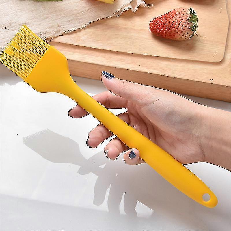 Silicone Basting Pastry Brush: Set Of 6 Heat Resistant Basting Brushes For Baking, Grilling, Cooking And Spreading Oil, Butter, Bbq Sauce, Or Marinade