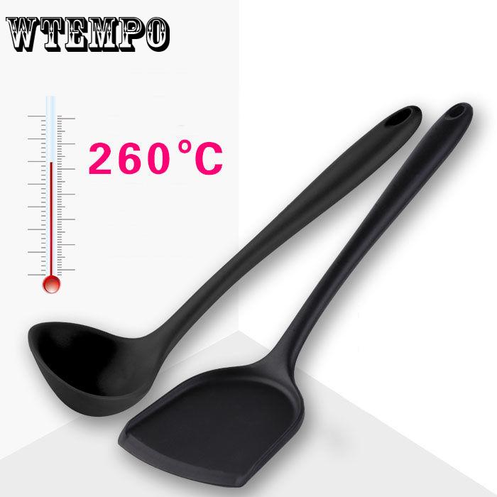 Silikon Spatula Yapışmaz Tava Özel Pişirme Küreği Yüksek Sıcaklık Ev Tipi Mutfak Aleti