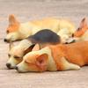 Warm Series, Sleepy Series, Corgi Model, Super Cute Shiba Inu Figurine, Fridge Magnet Doll
