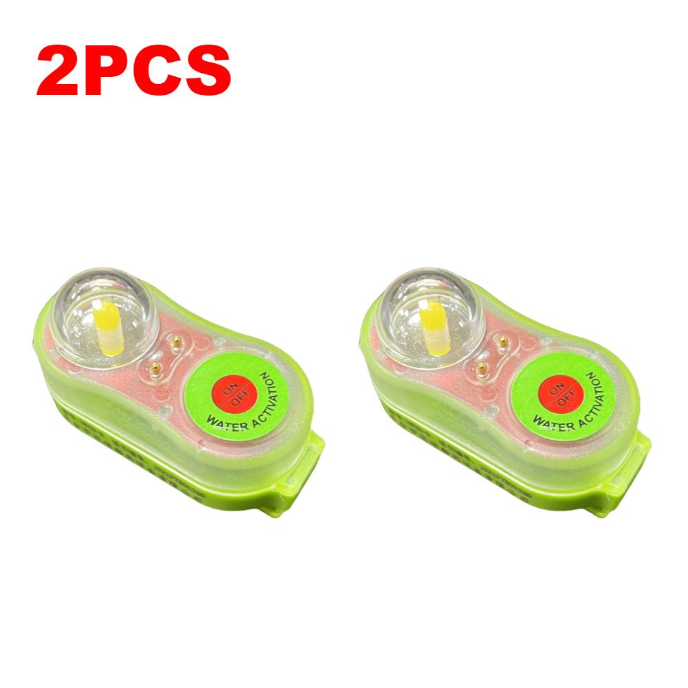 LED Life Jacket Light Survivor Locator Light Lithium Seawater Self-Lighting Light Life-saving Adult Children For Life Vest