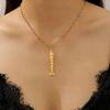 Stainless Steel Metal Fish Necklace for Men Women Gold Plated Fish Pendant Necklace Creative Ocean Beach Chain Choker Jewelry