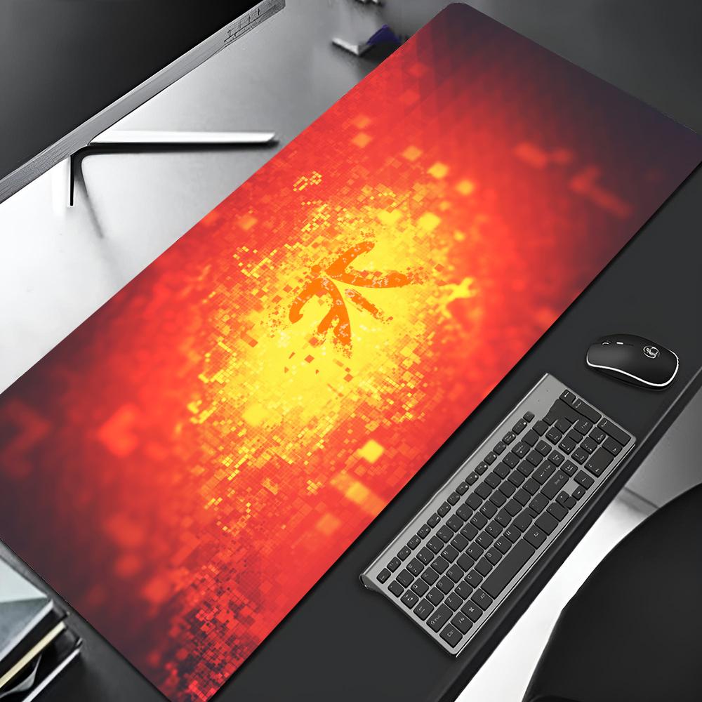 FnaticS Mouse Pad Edge Big Gaming Trendy Locking Computer Gamer Large Rubber Art Mousepad Laptop Desk Mat