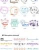Custom Flower Shop Logo Stamp - Seal Design, DIY Patterns (Round & Rectangle)