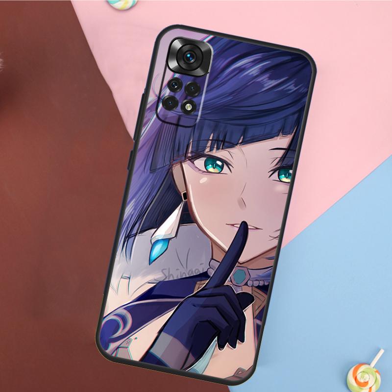 

Yelan Genshin Impact Cover For Xiaomi Redmi Note 13 Pro 14 12 11 9 10 9S 10S 11S 12S Redmi 10C 12C 13C 14C Case Redmi 10