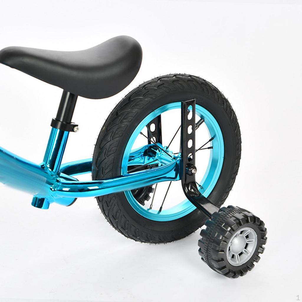 Pair Kids Bike Training Wheels Stabilizers for 12 14 16 18 20