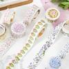 20mm * 2m Flower Collection Series Ins Plant Flower Washi Tape Creative Collage DIY Diary Scrapbook Aesthetic Masking Tape