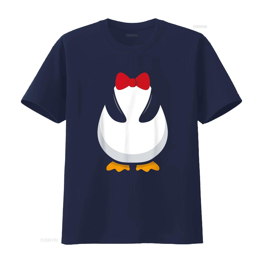 Penguin Costume T Shirt Halloween Outfit Bowtie Cute Animal vintage Washed Comfortable Stylish designer clothes