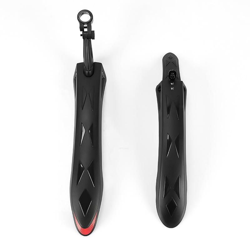 

1 Комплект Высокопрочных Велосипедных Передних и Задних Крыльев для 26-27,5-дюймовых МТБ S Велосипедных Аксессуаров Светоотражающий Велосипед