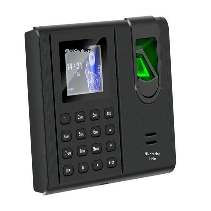 M&G Smart Fingerprint Attendance Machine CN plug (adapter included)