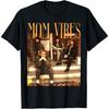 Pertmunsv Zabawne Mom Vibes Matczyne Vibes Fajne Mamy z lat 90. Koszulka na Dzień Matki