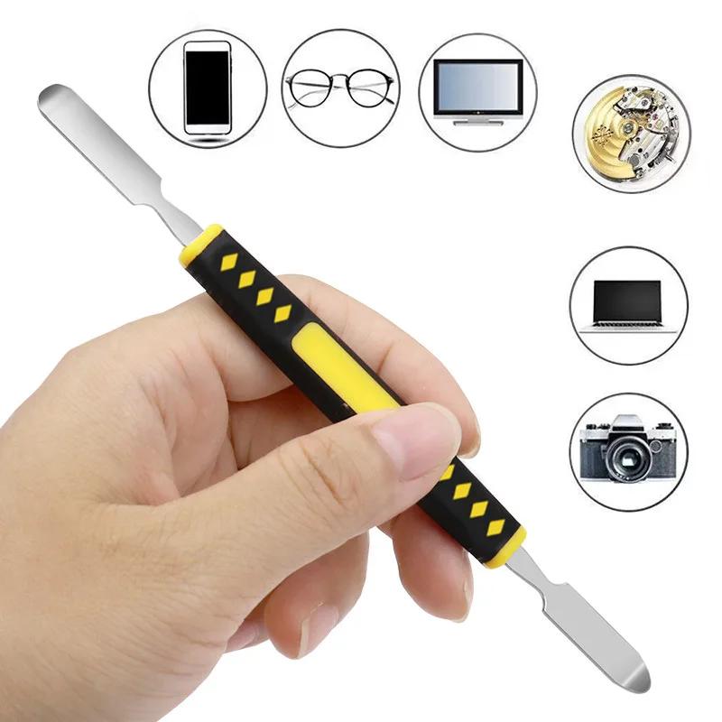 Bară de pârghie cu gheară călită cu cap dublu 6-în-1 dezmembrare baterie ecran ramă bară de pârghie plată unealtă de reparație turnare prin injecție