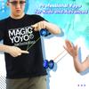 Professional Yo-Yo Y03-Hertz Yo-Yo Ball for Intermediate To Advanced Players + 5 Spare Yo-Yo Strings + Yo-Yo Holder + Gloves (3 Acid Colors)