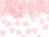 Partydeco Konfetti Herzen 16x16 cm Hellrosa 15g