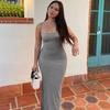 Women's Kardashian Casual Sleeveless High Waist Slim Suspender Dress