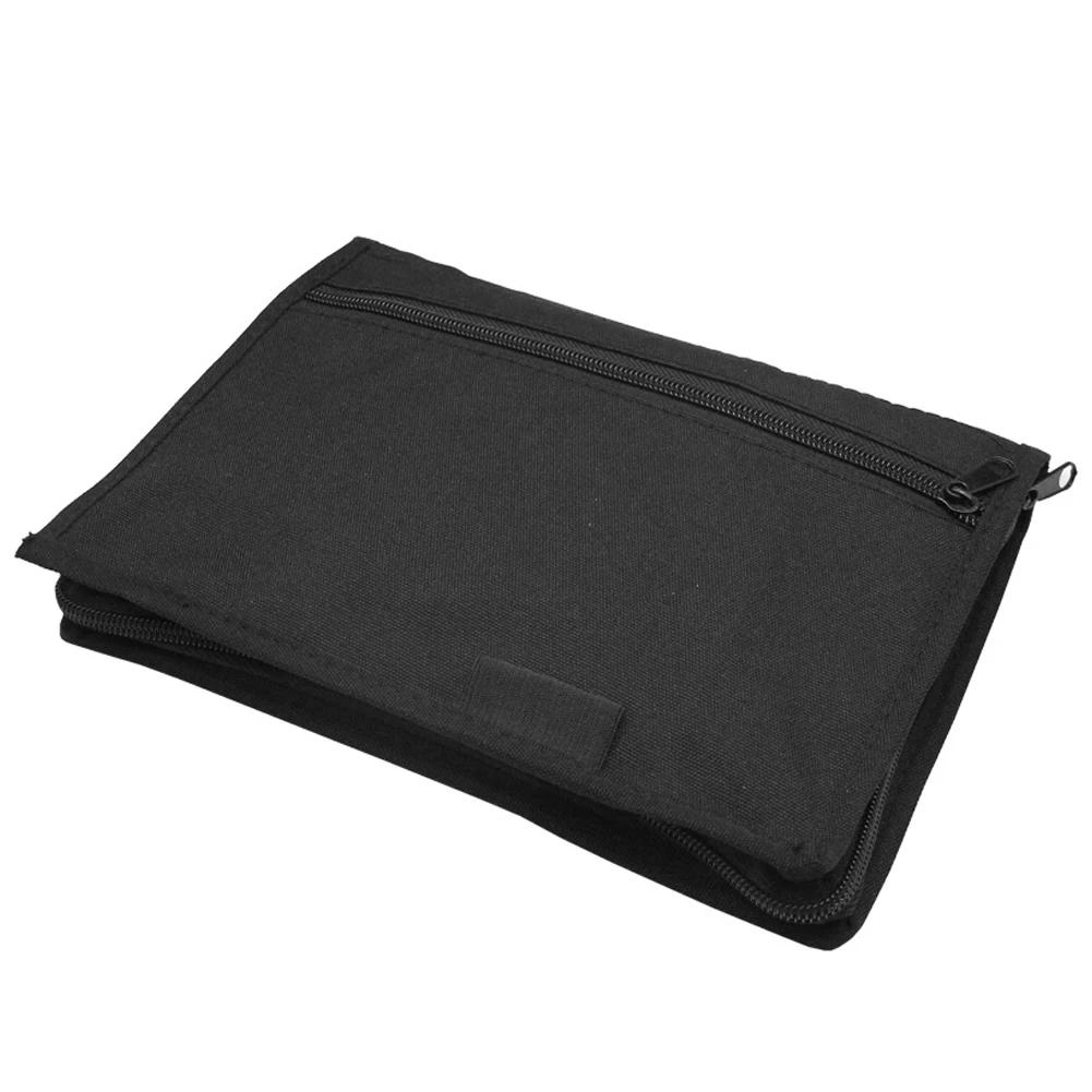 Portable Car Document Storage Bag Multi-pocket Interior Supplies Oxford Cloth Glove Box Manual Registration Card Storage Bag