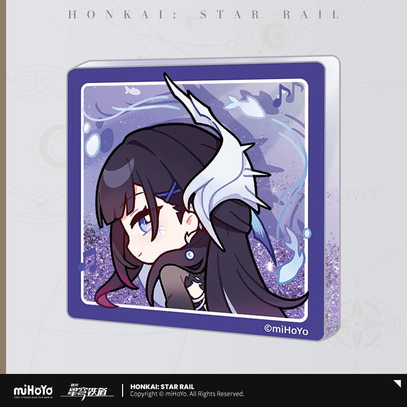 Sunsyea Honkai Star Rail Official Merch miHoYo Original Authentic PMZLG Series Keychain Badge Phainon