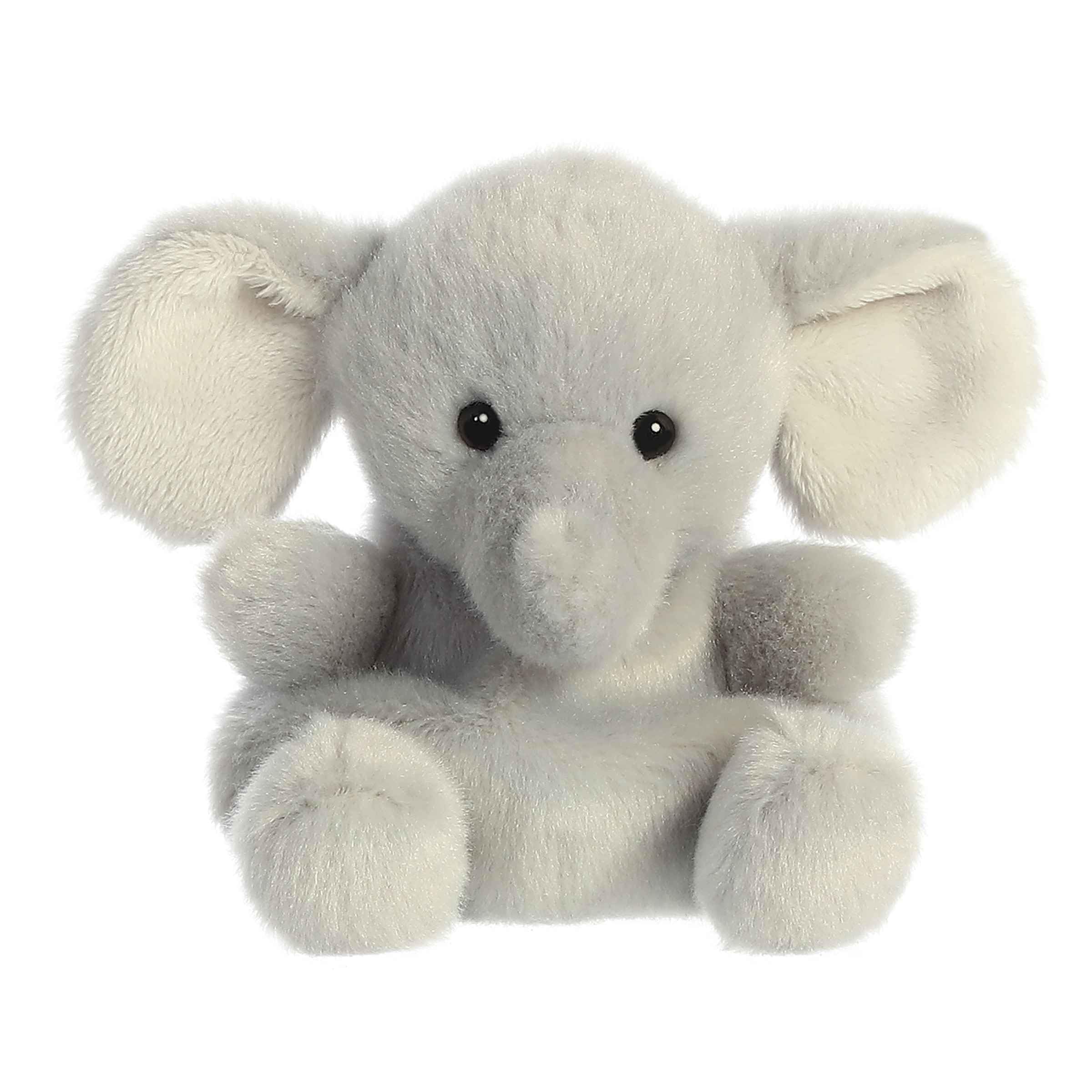

Adorable Palm Stomp Plush Toy Play Collectible Fun Gray Aurora® Pulse™ Elephant™ - Pocket-Sized - - 5-Inch серый