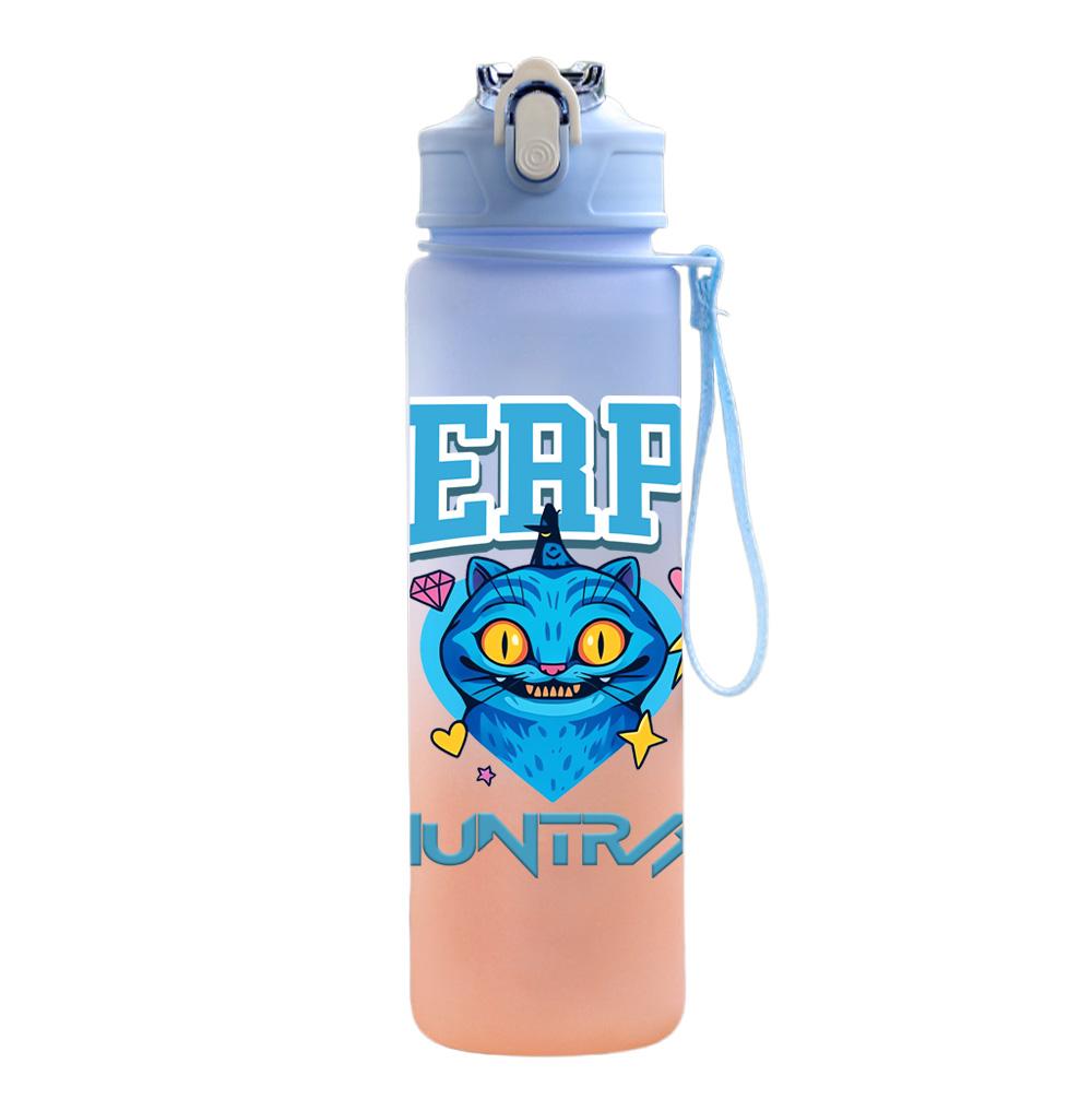 750ml Wasserflasche K-Pop Demon Hunters Bedruckt Große Kapazität Trinkbecher Tragbar Outdoor Sport Wasserbecher Kinder Kinder Geschenk