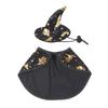 Pet Costume Cape And Wizard Hat Set For Halloween Outfit Small Cosplay for Cats Accessories Christmas Dog Funny Party Supply