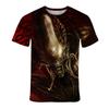 Summer Fashion Fun 3D Printed Printed T-shirt Street Wear Harajuku Short Sleeved Hip-hop Style Casual Comfortable T-shirt