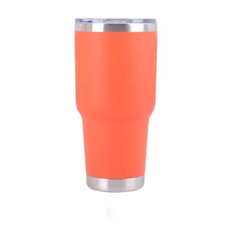 With Logo  30oz Wine Tumblers Cups with Seal Lids 304 Stainless Steel Large Capacity Tumbler Vacuum Insulated Travel Coffee Mugs