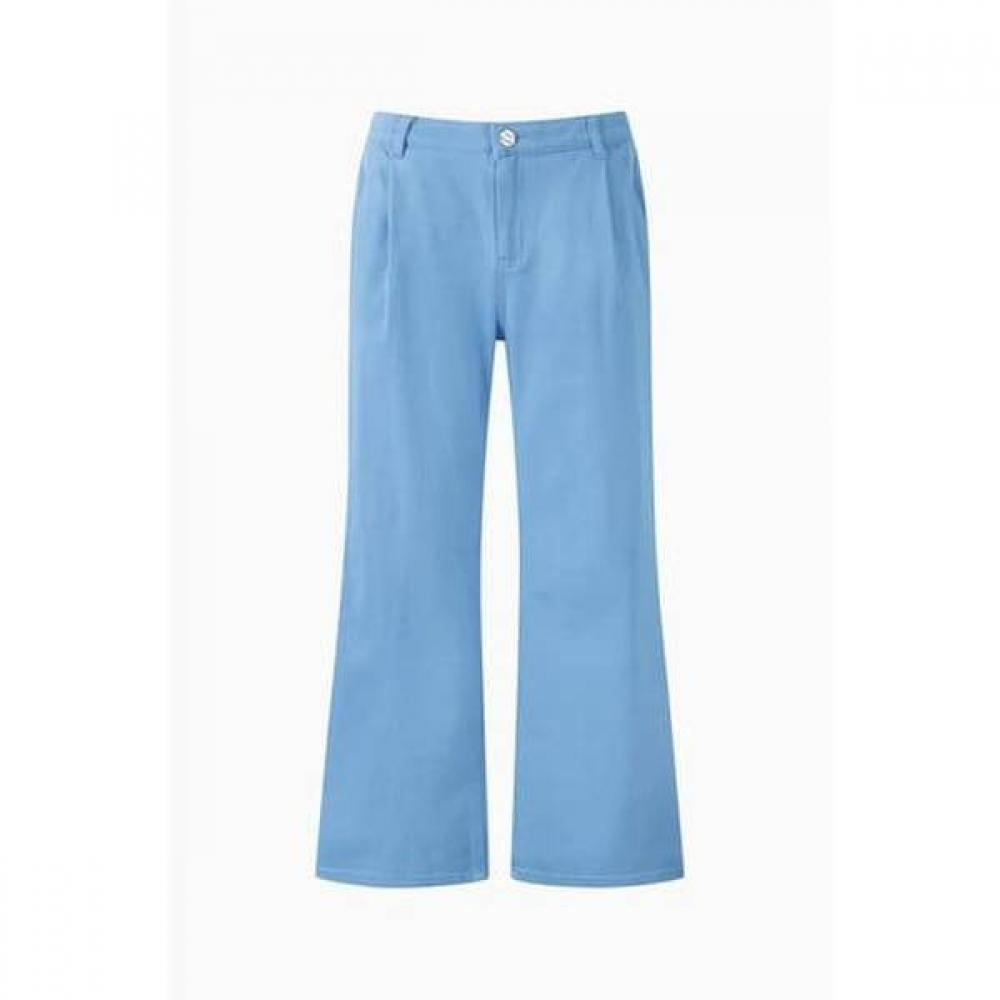 Benetton Loose Fit One Tuck Denim Pants Badp71631 BL (blue)/42