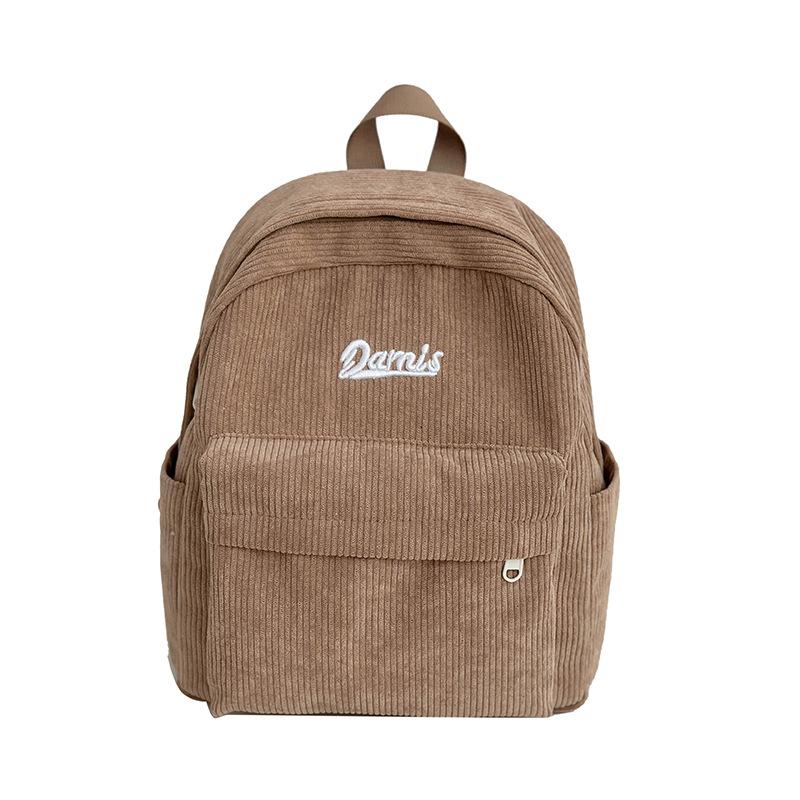 Simple Backpack for Female College Students, A Casual Backpack for Japanese High School and Junior High School Students