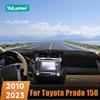 Housse de tableau de bord de voiture Tapis anti-lumière Pour Toyota Land Cruiser Prado 150 J150 2010-2016 2017 2018
