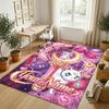 Personalized Crystal Velvet Carpet,Sailor Moon Custom Printed Name, Plush Area Rug For Home Indoor Decor