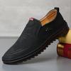 Leather Shoes Men's Spring New Casual Shoes Men's Soft Breathable Foot Cover Men's Shoes Men's