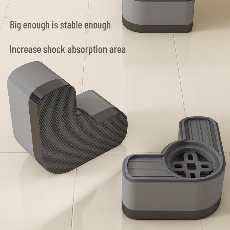 Washing Machine & Refrigerator Anti-Slip Vibration-Reducing Height Stand with Silent Feet