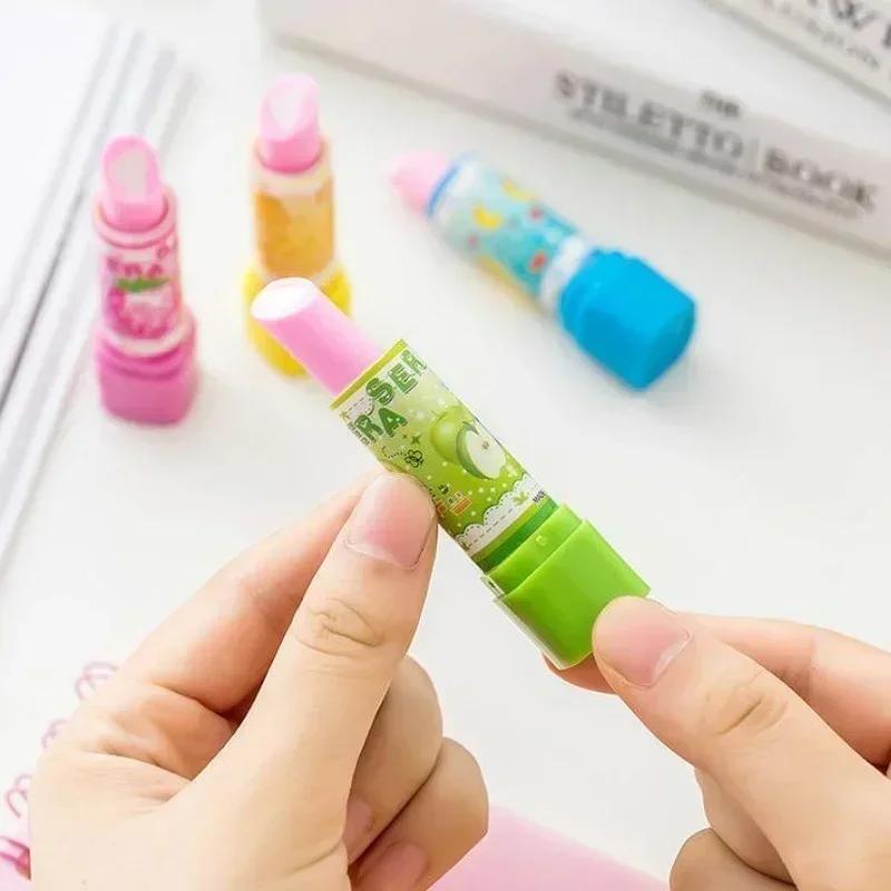 2 Pieces/lot Random Eraser Pencil Drawing High Quality School Supplies Kids Learning Supplies Kids Eraser Cute Stationery