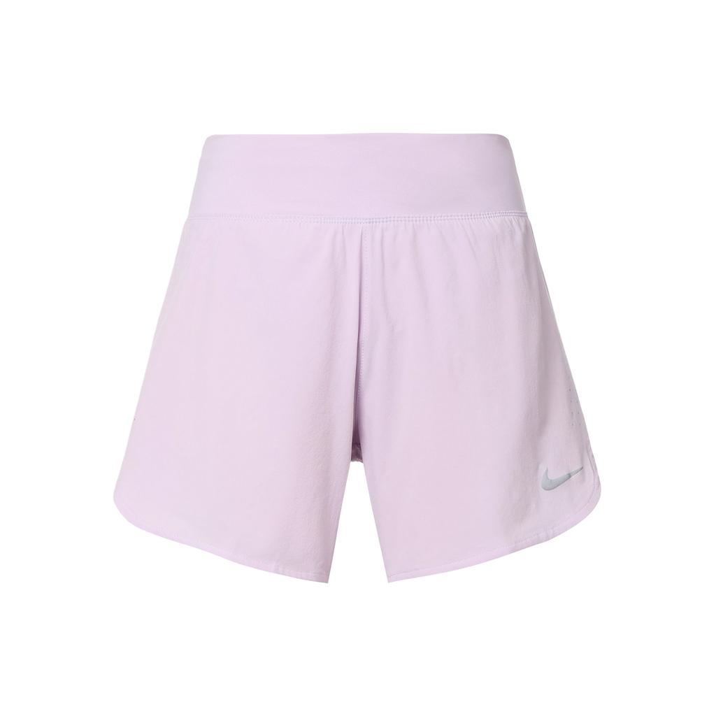 Nike Eclipse Solid Color Casual Running Shorts Women Shorts Pink Purple CZ9569-530