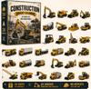 Transportation Advent Calendar With Acrylic Material For Holiday Gift And Kids Play