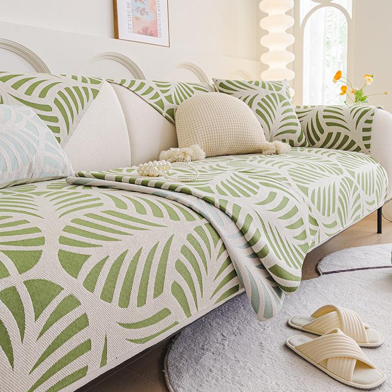 Sofa Cushion New Four-Season Universal Fixed Non-Slip Seat Cushion Light Luxury High-End Simple Modern Sofa Cover