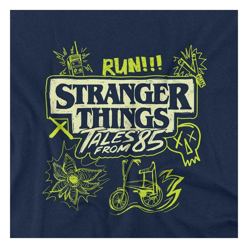 Stranger Things: Tales from ´85 Childrens/Kids Graffiti Glow Sweatshirt