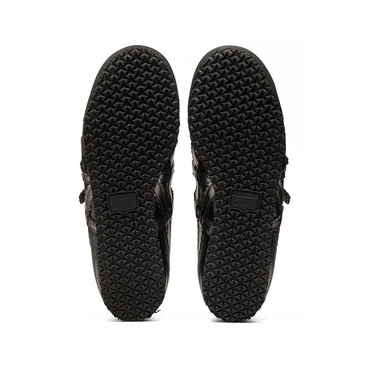 Onitsuka Tiger MEXICO 66 TGRS Slip Resistant, Abrasion Resistant, Lightweight Low top Casual Shoes Women's Black Gray Sneakers 1182A677-001