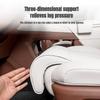 New Car Seat Leg Support Extension Suede Universal Auto Seat Extender Leg Cushion for Driver Memory Foam Seat Padding Mat Cover