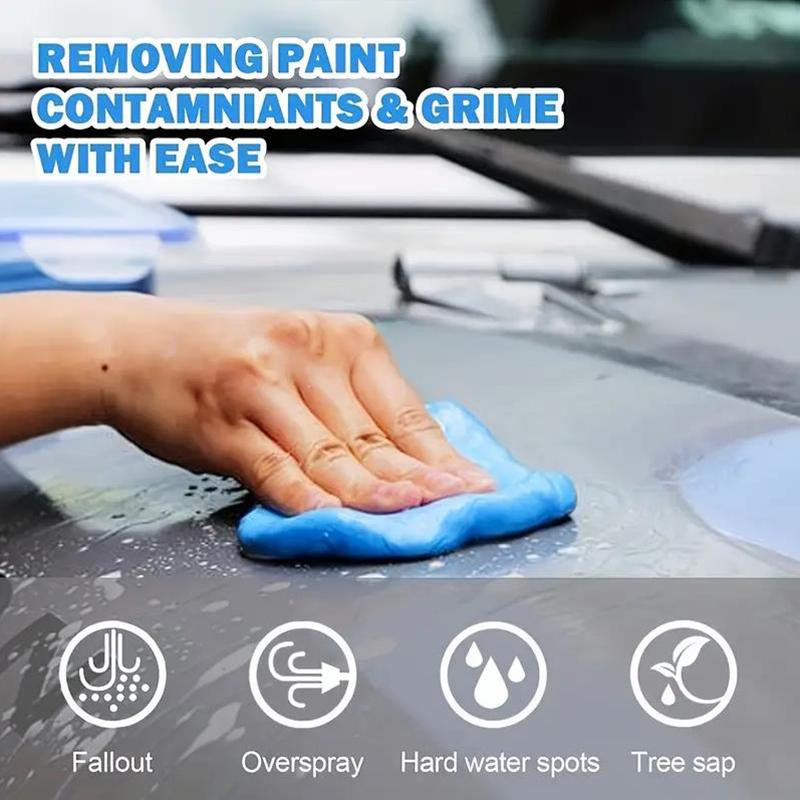 Ultra-Fine Fiber Magic Clay Bar High-end Car Detailing Clay 100G Auto Wash Maintenance Wash Clay Automobile Cleaning Products