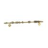 1/12 Scale Miniature Curtain Rod Model Figurine For Dollhouse Accessories Realistic Golden Finish Detailed Scene Display