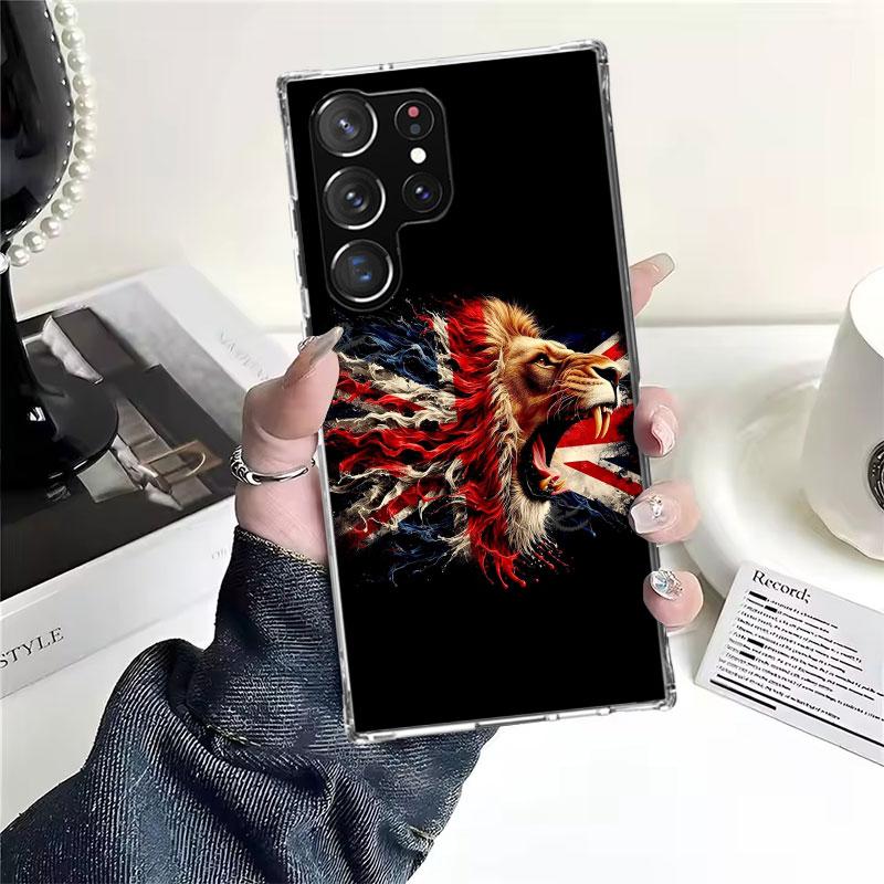 

Union Jack England UK Flag Soft Phone Case For Samsung Galaxy S22 S23 S24 S25 Edge S26 Ultra S20 FE S21 Plus + Fundas Coque Gala Samsung S23 Ultra