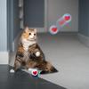 Dog Moving Ball Toy Heart-Style Automatic Bouncing Ball USB Rechargeable Pet Bounce Toy For Small Medium Large Puppies