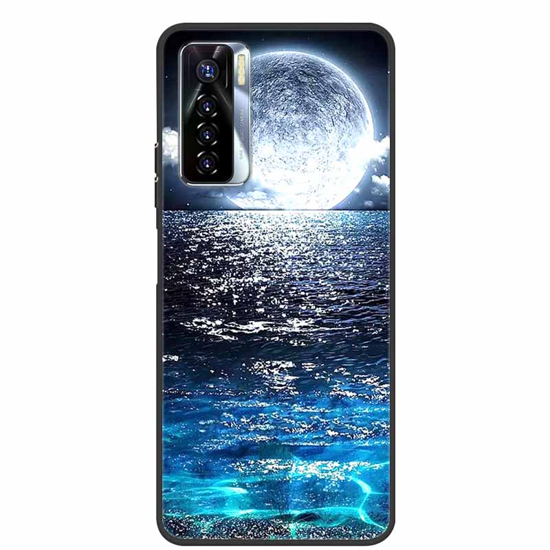 For Tecno Camon 17 Pro Case Soft Silicone Fundas Back Cover For Tecno Camon 17P 2021 Phone Case Camon17 Pro 6.8 inch TPU Cover