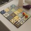 Absorbent Kitchen Pad: Multi-use for Draining, Tableware, and Tea Coaster