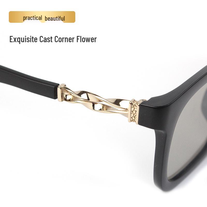 Smart Polarized Sunglasses: Light-Sensitive Color-Changing, 0.1s High-Speed for Cycling, Fishing, Driving.