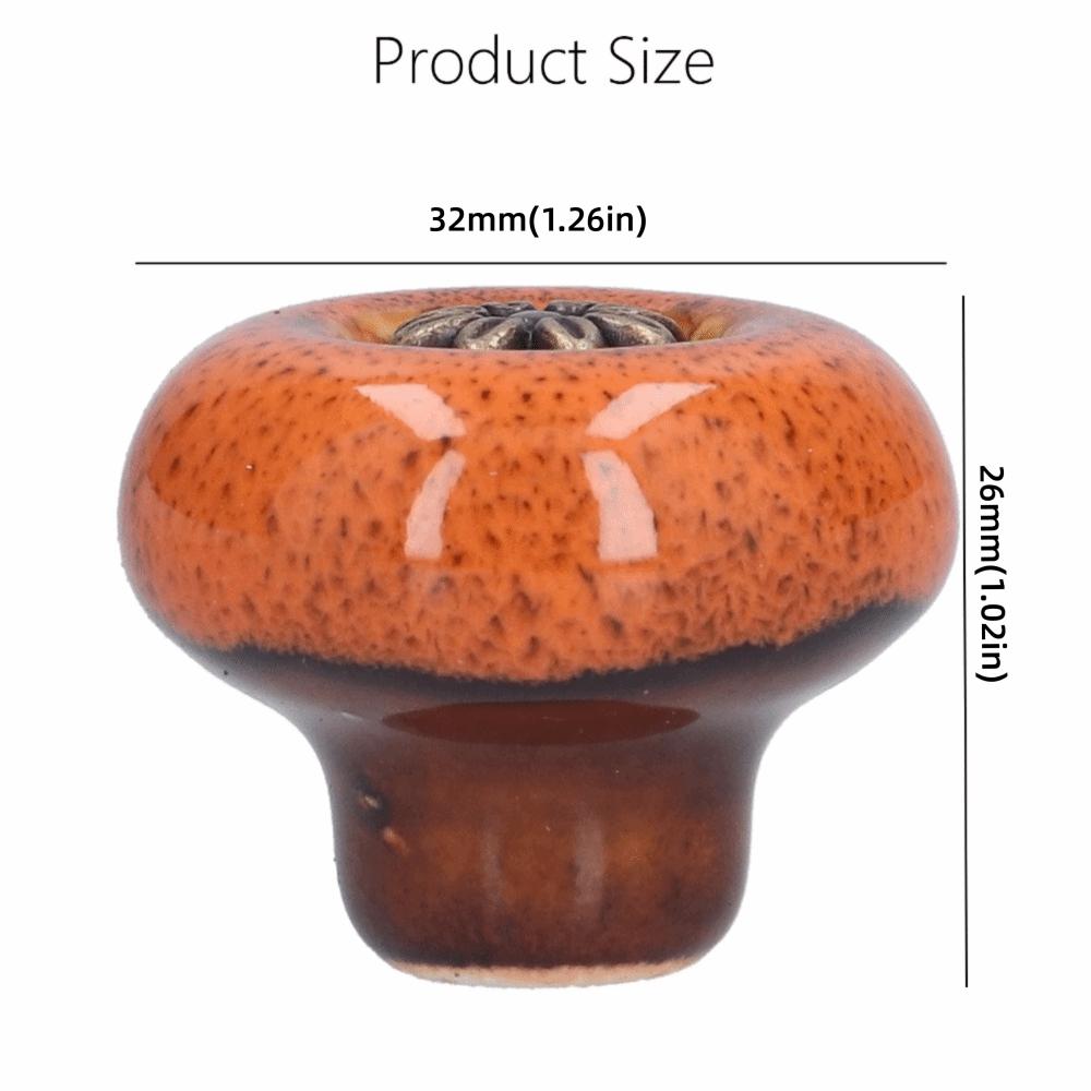 4pcs Easy Install Door Knobs Round Drawer Knobs Vintage Cabinet Handles Living Room