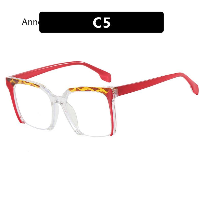 

Cat Eye Colorful Women Glasses Frame Fashion Polygon Clear Anti Blue Light Eyewear Men Optical Frame Blue Light Blocking Glasses