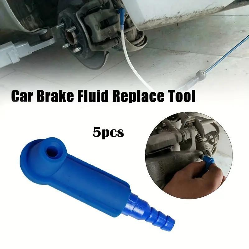 Car Brake Fluid Clutch Oil Exchange Pump Connector Empty Drained Bleeder Tool Kit Practical Auto Brake Oiling Device Universal Car Repair Accessories