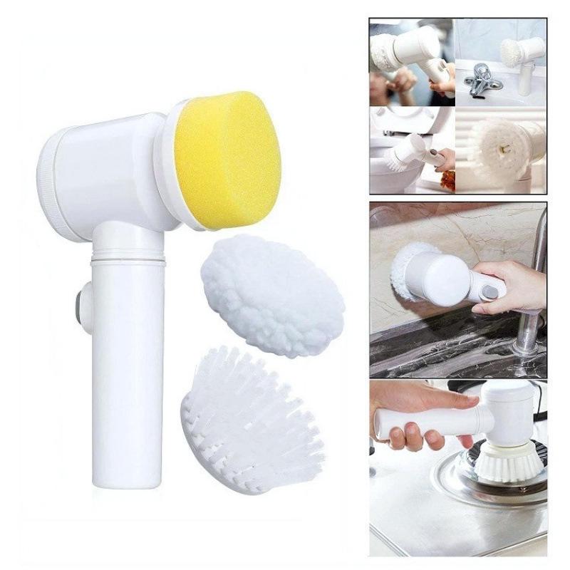 5-in-1 Multifunctional Electric Cleaning Brush for Kitchen and Bathroom